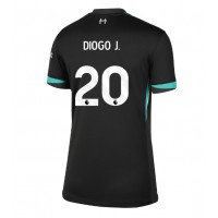 Camiseta Liverpool Diogo Jota #20 Segunda Equipación Replica 2024-25 para mujer mangas cortas